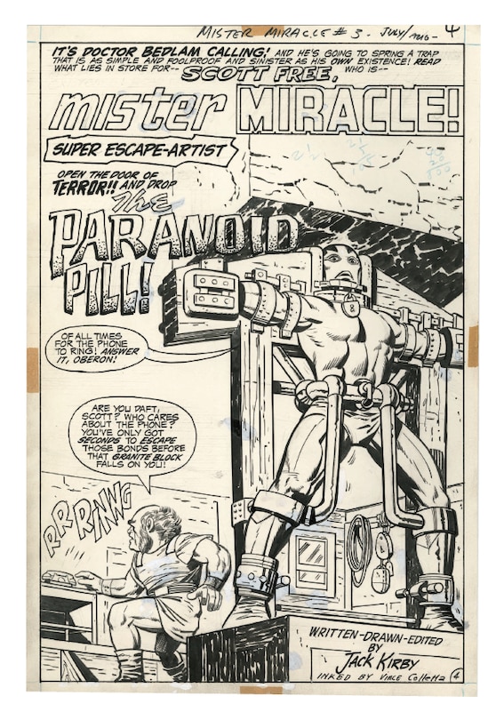 Aperçu du contenu 3_Jack Kirby’s Mister Miracle Artist’s Edition