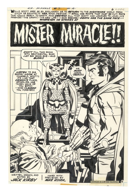 Aperçu du contenu 5_Jack Kirby’s Mister Miracle Artist’s Edition