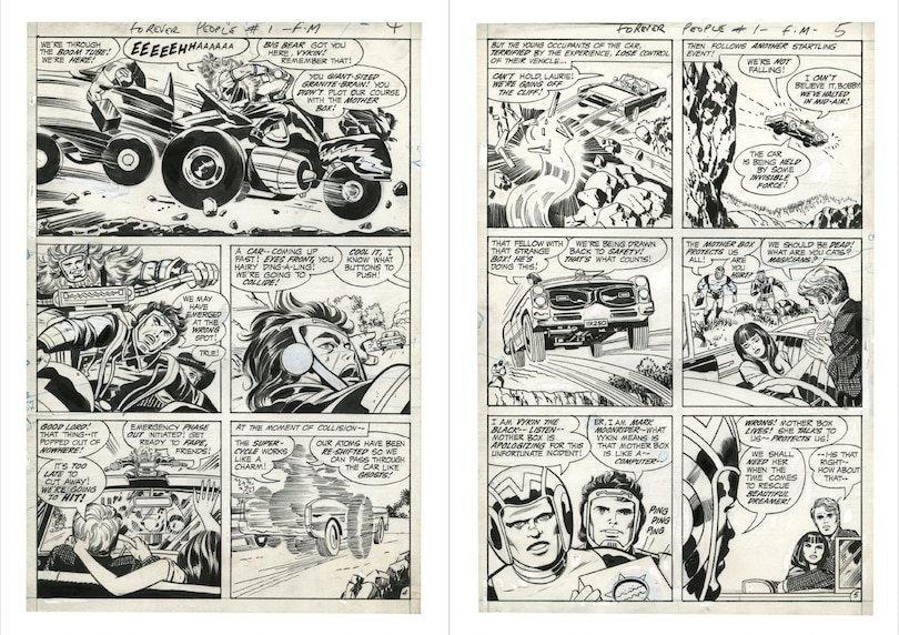 Aperçu du contenu 3_Jack Kirby's Forever People Artist's Edition