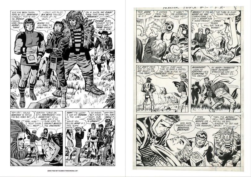 Aperçu du contenu 4_Jack Kirby's Forever People Artist's Edition