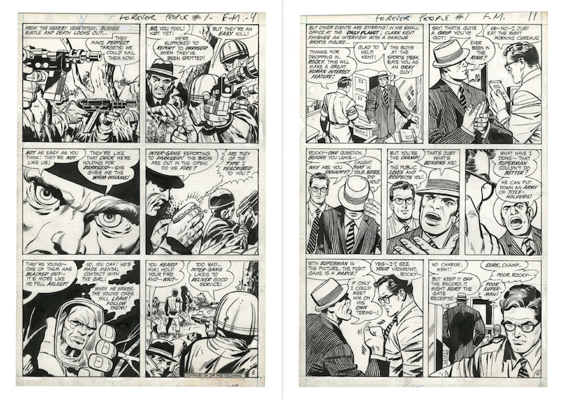 Aperçu du contenu 5_Jack Kirby's Forever People Artist's Edition