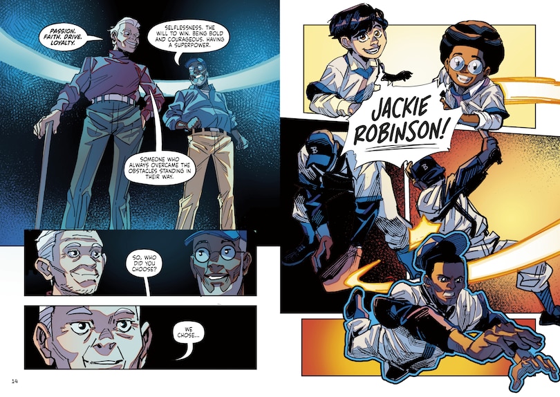 Sample content_Jackie Robinson: The Graphic Novel