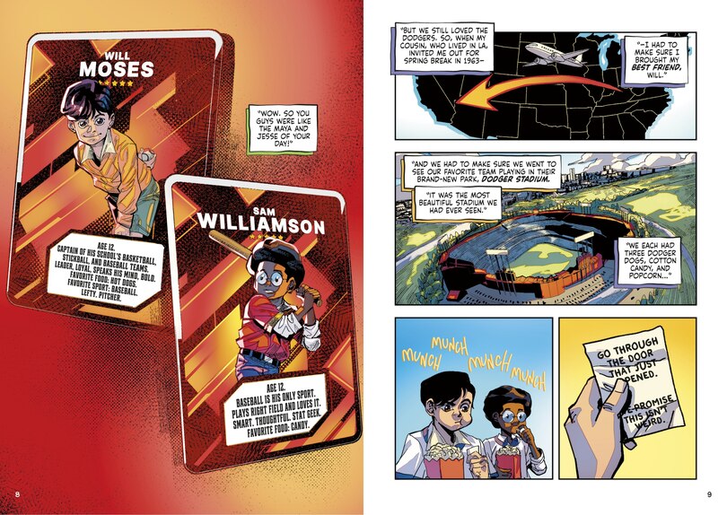 Sample content 3_Jackie Robinson: The Graphic Novel