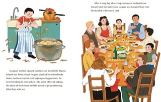Aper&ccedil;u du contenu_Jacques P&eacute;pin: A Little Golden Book Biography