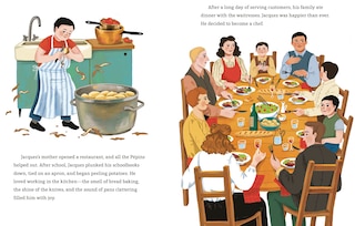 Aperçu du contenu_Jacques Pépin: A Little Golden Book Biography