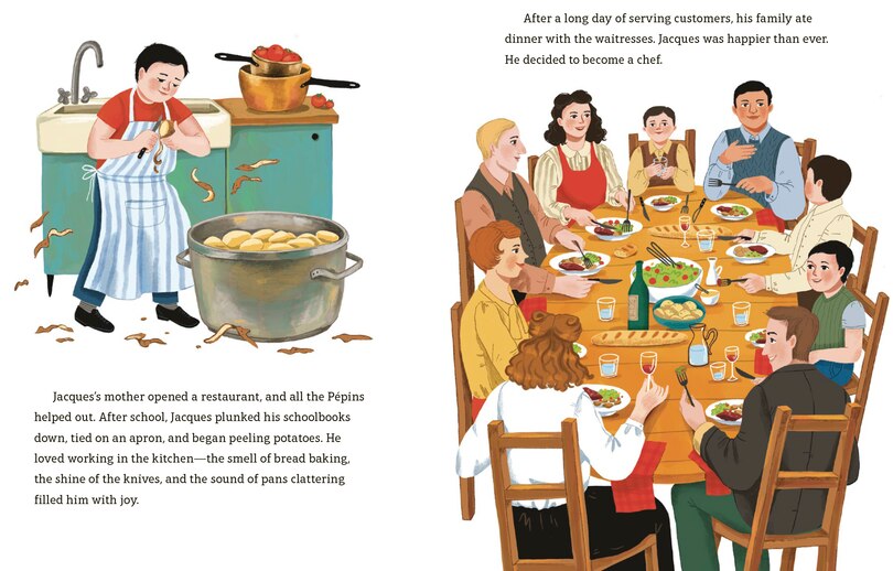 Aperçu du contenu_Jacques Pépin: A Little Golden Book Biography