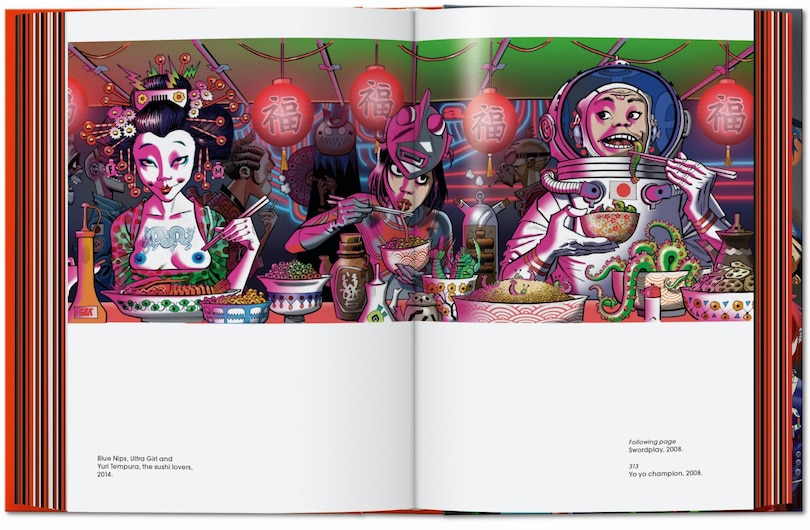 Sample content_Jamie Hewlett. 45th Ed.
