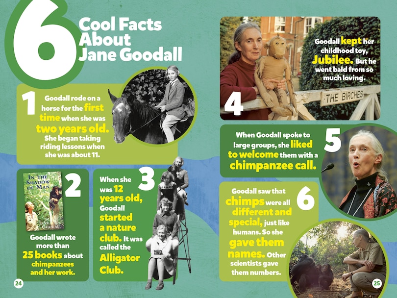 Aper&ccedil;u du contenu 2_Jane Goodall (National Geographic Kids Readers, Level 1)