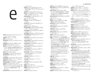 Aper&ccedil;u du contenu 3_Japanese Essential Dictionary