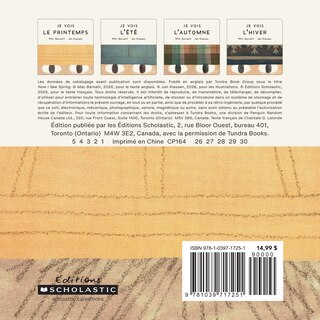 Couverture arri&egrave;re_Je vois le printemps