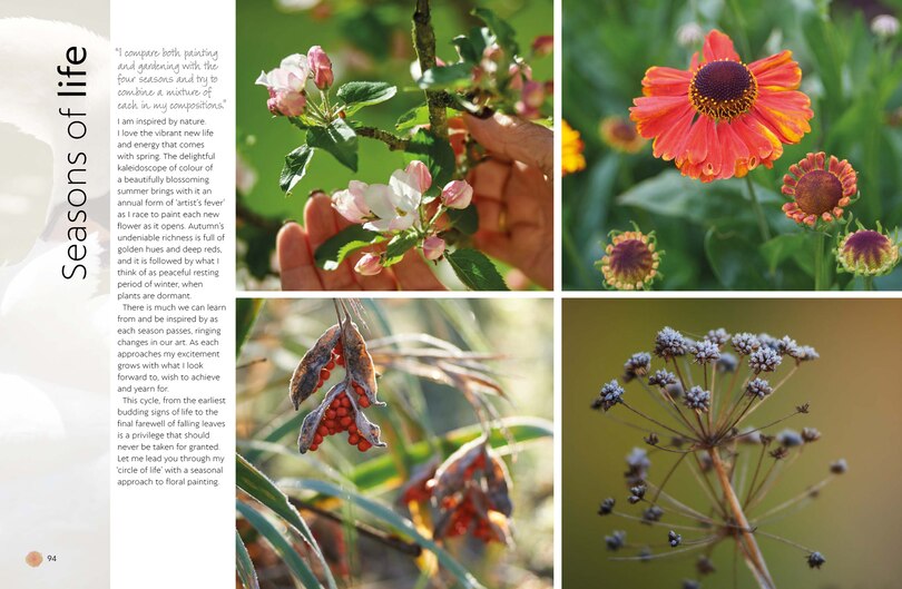 Sample content_Jean Haines' Atmospheric Flowers in Watercolour