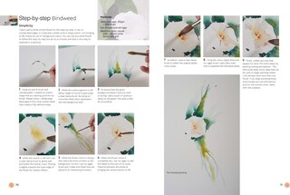 Sample content 4_Jean Haines' Atmospheric Flowers in Watercolour