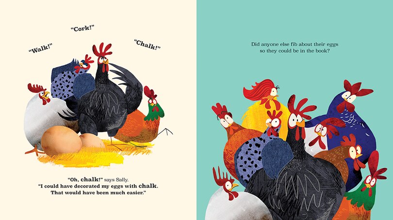 Aper&ccedil;u du contenu 2_Jenny Peckles Lays Eggs With Speckles