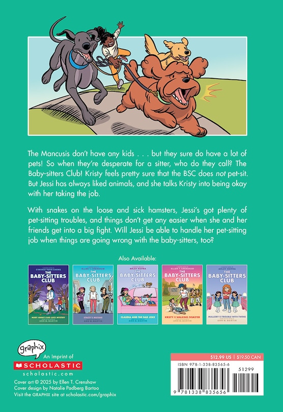 Couverture arrière_Jessi Ramsey, Pet-sitter: A Graphic Novel (The Baby-sitters Club #18)