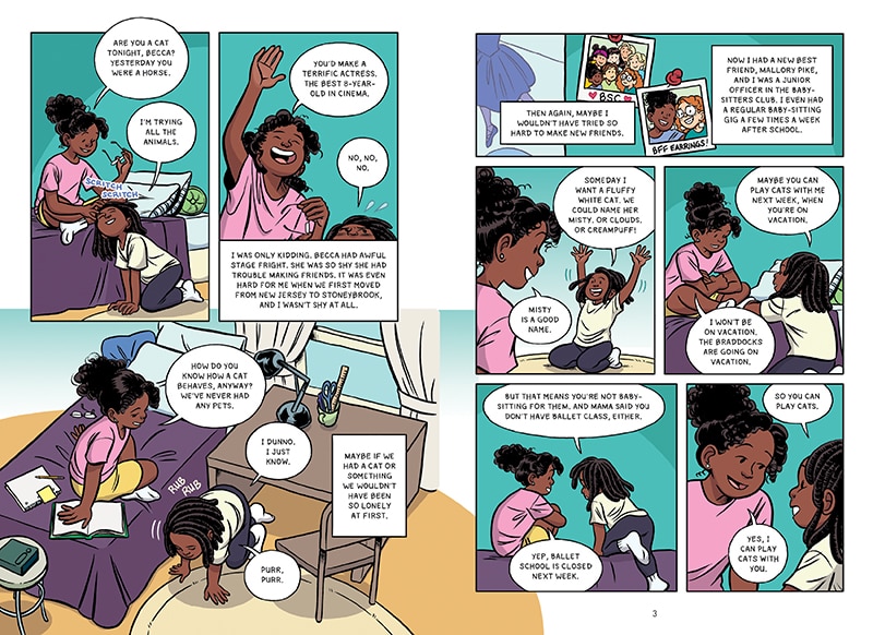 Aperçu du contenu 2_Jessi Ramsey, Pet-sitter: A Graphic Novel (The Baby-sitters Club #18)