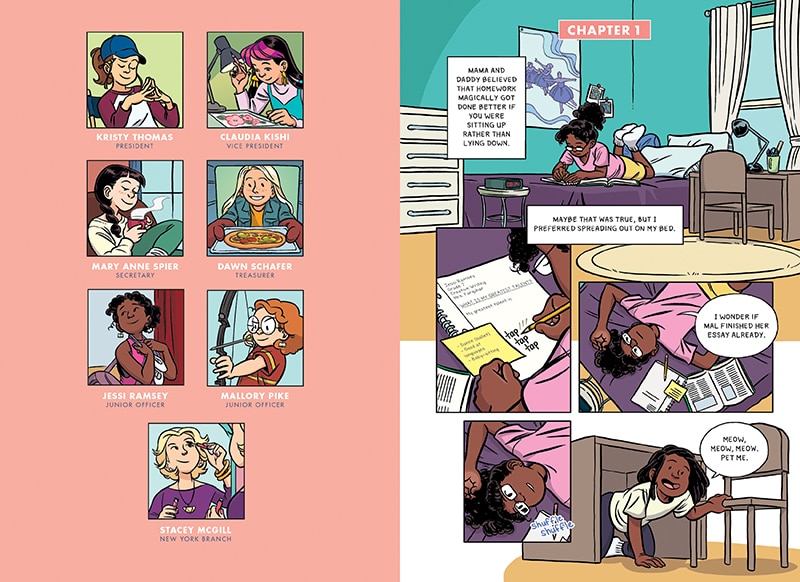 Aperçu du contenu 3_Jessi Ramsey, Pet-sitter: A Graphic Novel (The Baby-sitters Club #18)