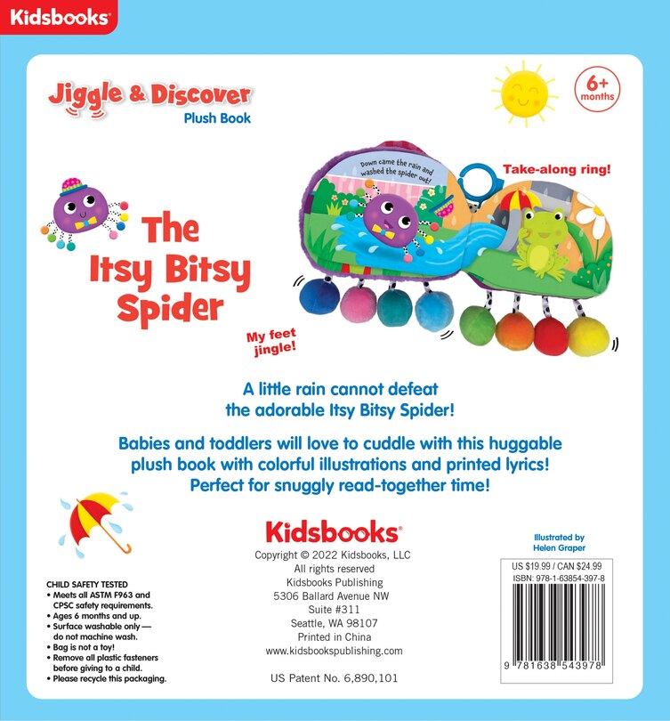 Back cover_Jiggle & Discover: The Itsy Bitsy Spider (Plush Book)