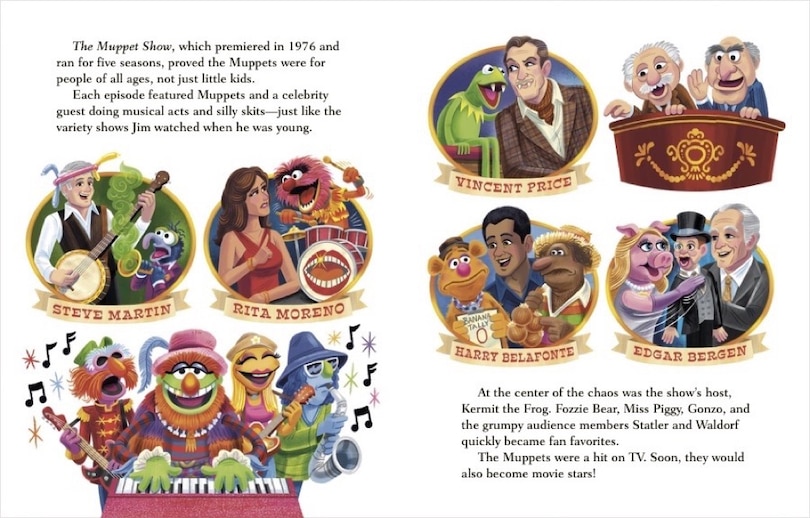 Aper&ccedil;u du contenu_Jim Henson: A Little Golden Book Biography
