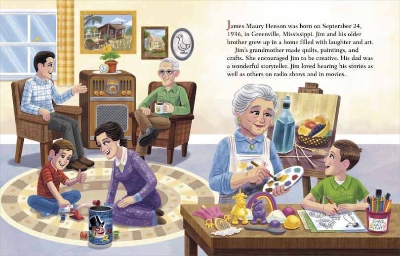 Aper&ccedil;u du contenu 3_Jim Henson: A Little Golden Book Biography