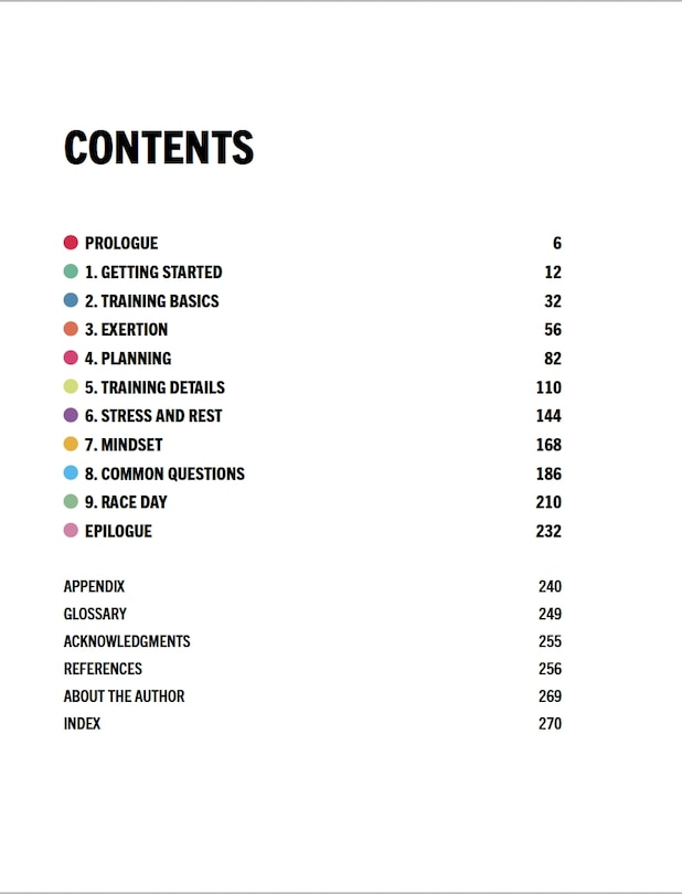 Table des mati&egrave;res_Joe Friel&rsquo;s High-Performance Cyclist