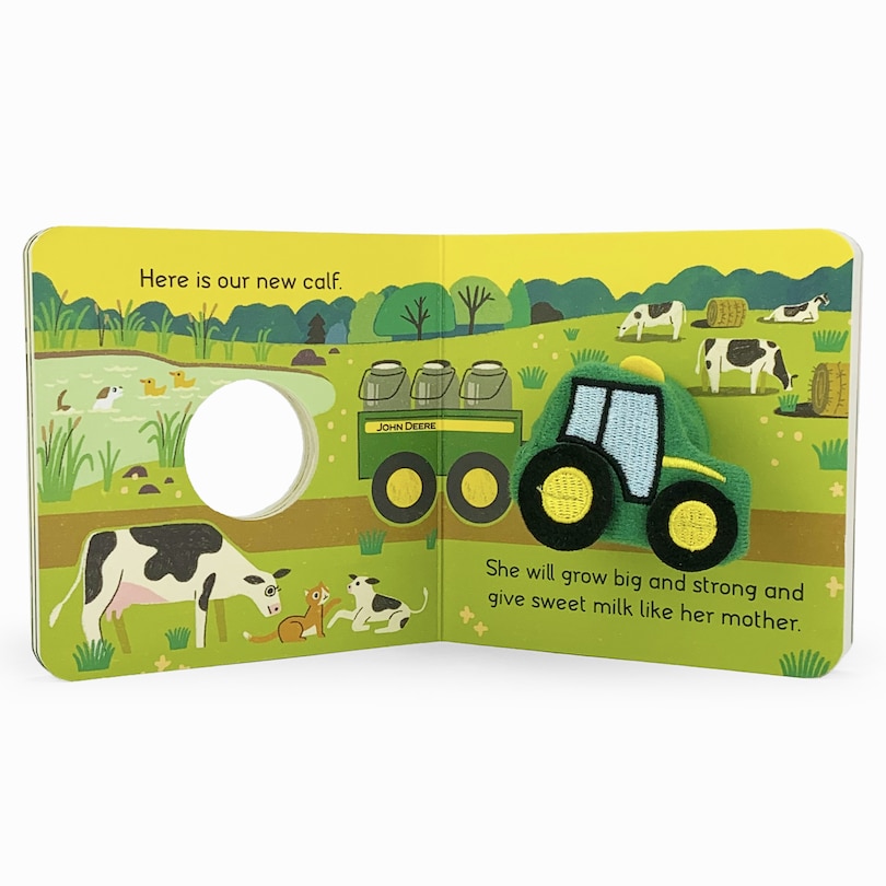 Back cover_John Deere Kids I Am a Tractor Puppet Book