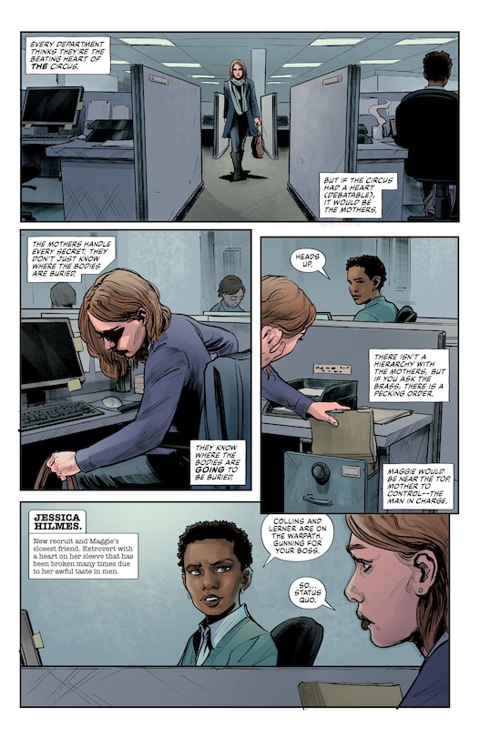 Sample content 3_John le Carre's: The Circus--Losing Control Volume 1 (Graphic Novel)