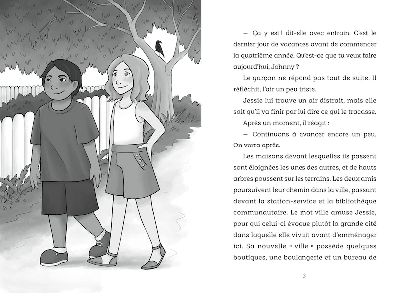 Sample content 2_Johnny et Jessie reçoivent un message de Corbeau