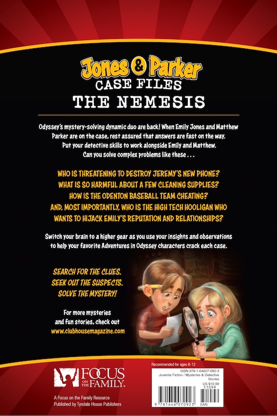 Back cover_Jones & Parker Case Files: The Nemesis