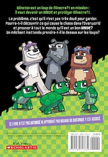 Back cover_Journal d’un loup de Minecraft : N° 1 - À l’attaque!