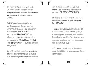 Aper&ccedil;u du contenu_Journal d&rsquo;un loup de Minecraft : N&deg; 2 - Op&eacute;ration sous-marine