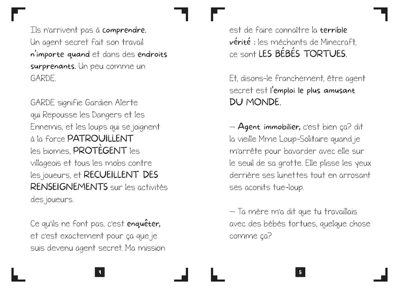 Aper&ccedil;u du contenu_Journal d&rsquo;un loup de Minecraft : N&deg; 2 - Op&eacute;ration sous-marine