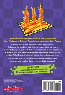 Back cover_Journal d’un pro de Roblox : N° 3 - Le parcours à obstacles