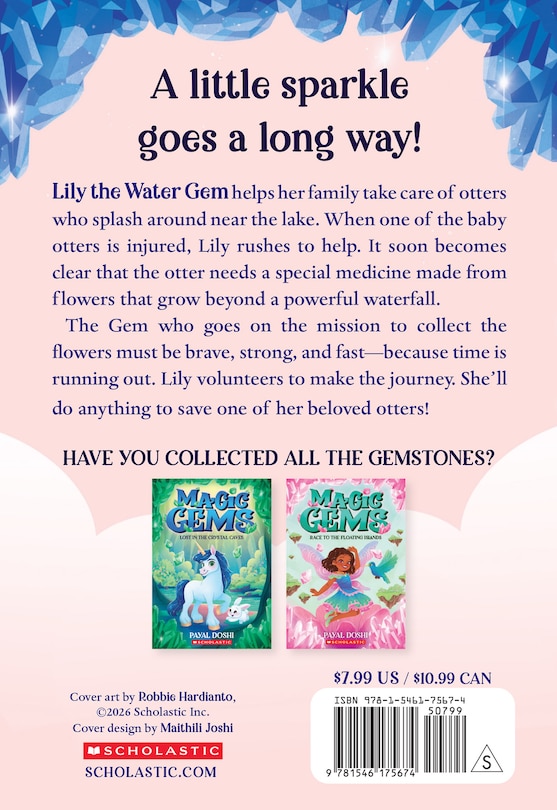 Couverture arri&egrave;re_Journey Through the Waterfall (Magic Gems #1)