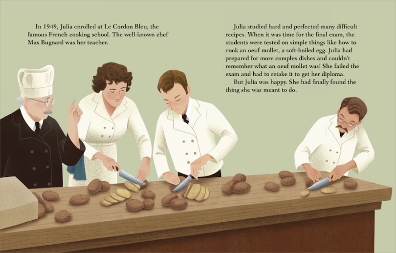 Aperçu du contenu 2_Julia Child: A Little Golden Book Biography