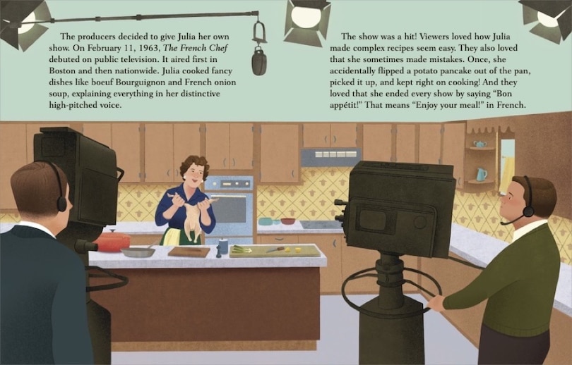 Aperçu du contenu 3_Julia Child: A Little Golden Book Biography