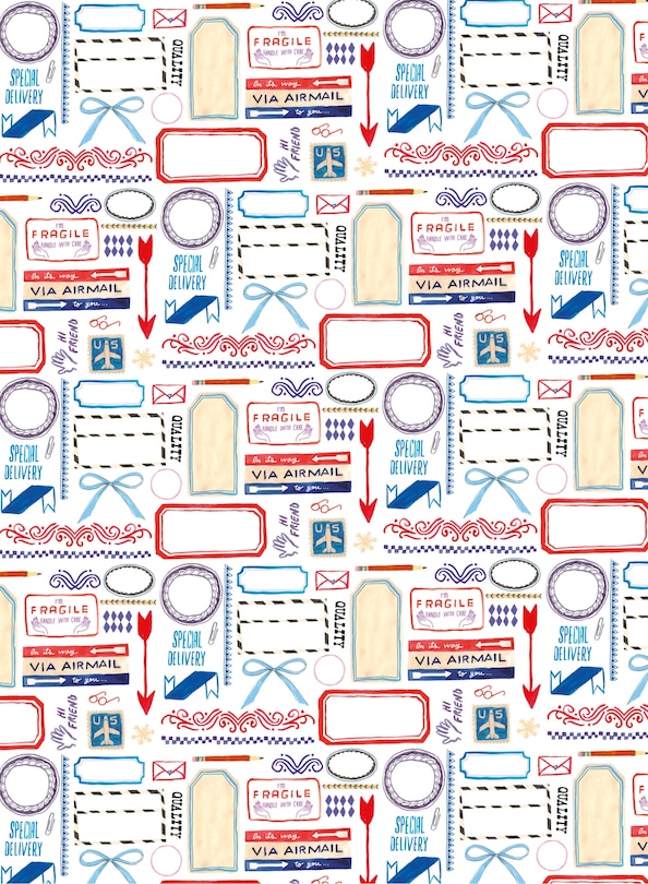 Sample content 3_Julia Rothman Wrapping Paper Book