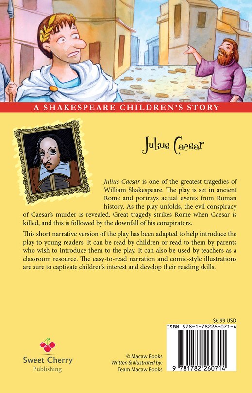 Aper&ccedil;u du contenu_Julius Caesar: A Shakespeare Children's Story