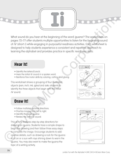 Aperçu du contenu 2_Jumbo Fun with the Alphabet, Grade PreK - 1, Teacher Resource
