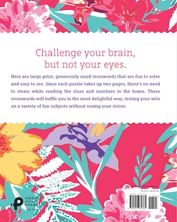 Couverture arri&egrave;re_Jumbo Print Easy Crosswords #1