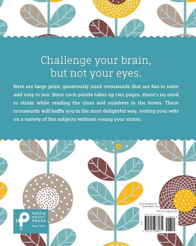 Couverture arri&egrave;re_Jumbo Print Easy Crosswords #7