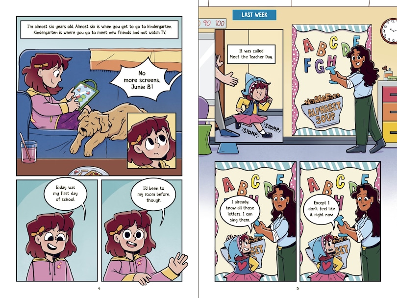 Sample content 4_Junie B. Jones and the Stupid Smelly Bus: The Graphic Novel