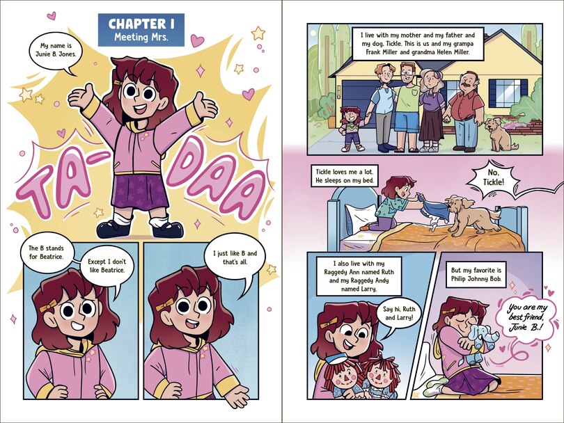 Aperçu du contenu_Junie B. Jones and the Stupid Smelly Bus: The Graphic Novel