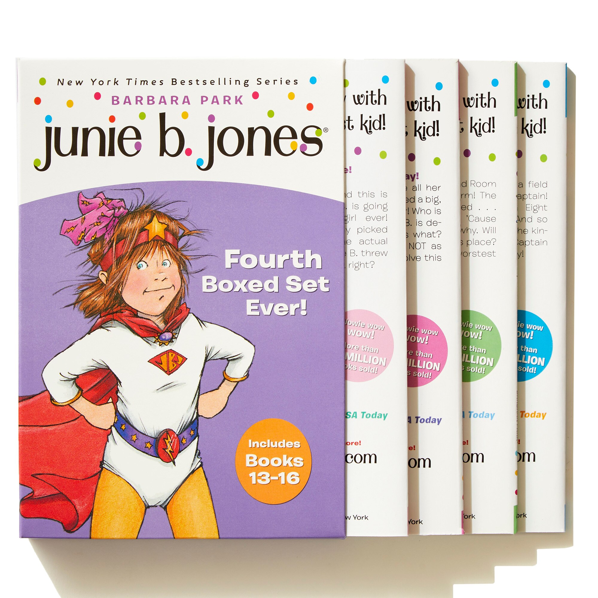 Junie B. Jones Fourth Boxed Set Ever!: Books 13-16 Book By