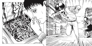 Sample content 4_Junji Ito Collection: A Twisted Horror Coloring Book