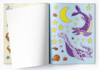 Aper&ccedil;u du contenu_Jurassic Joyride Dinosaur Sticker Activity Book For Kids