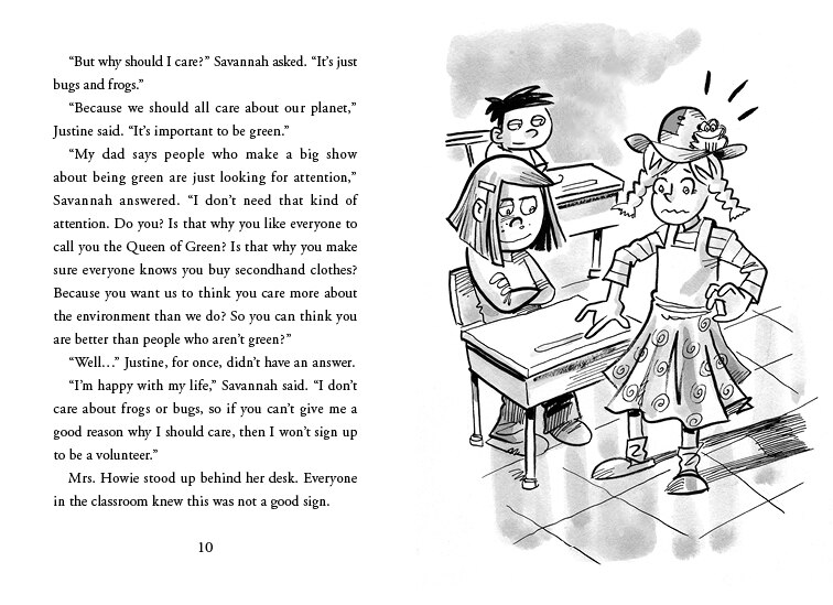 Sample content_Justine Mckeen vs. the Queen of Mean