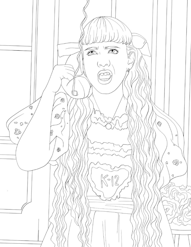 Aper&ccedil;u du contenu 5_K-12 Coloring Book