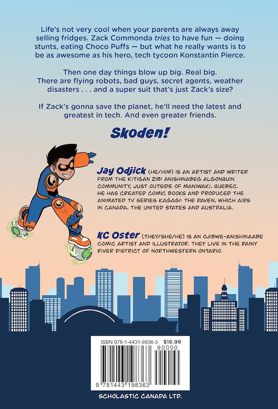 Back cover_Kaboom! Volume 1: Blast Off