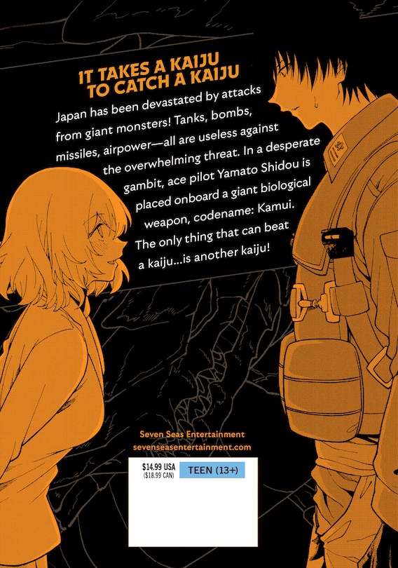 Back cover_Kaiju Kamui Vol. 1