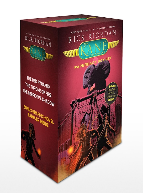 Sample content 3_Kane Chronicles, The Paperback Box Set-The Kane Chronicles Box Set with Graphic Novel Sampler